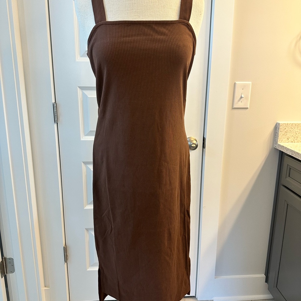Amelia Dress, Chocolate Fondant color by The Drop Size L